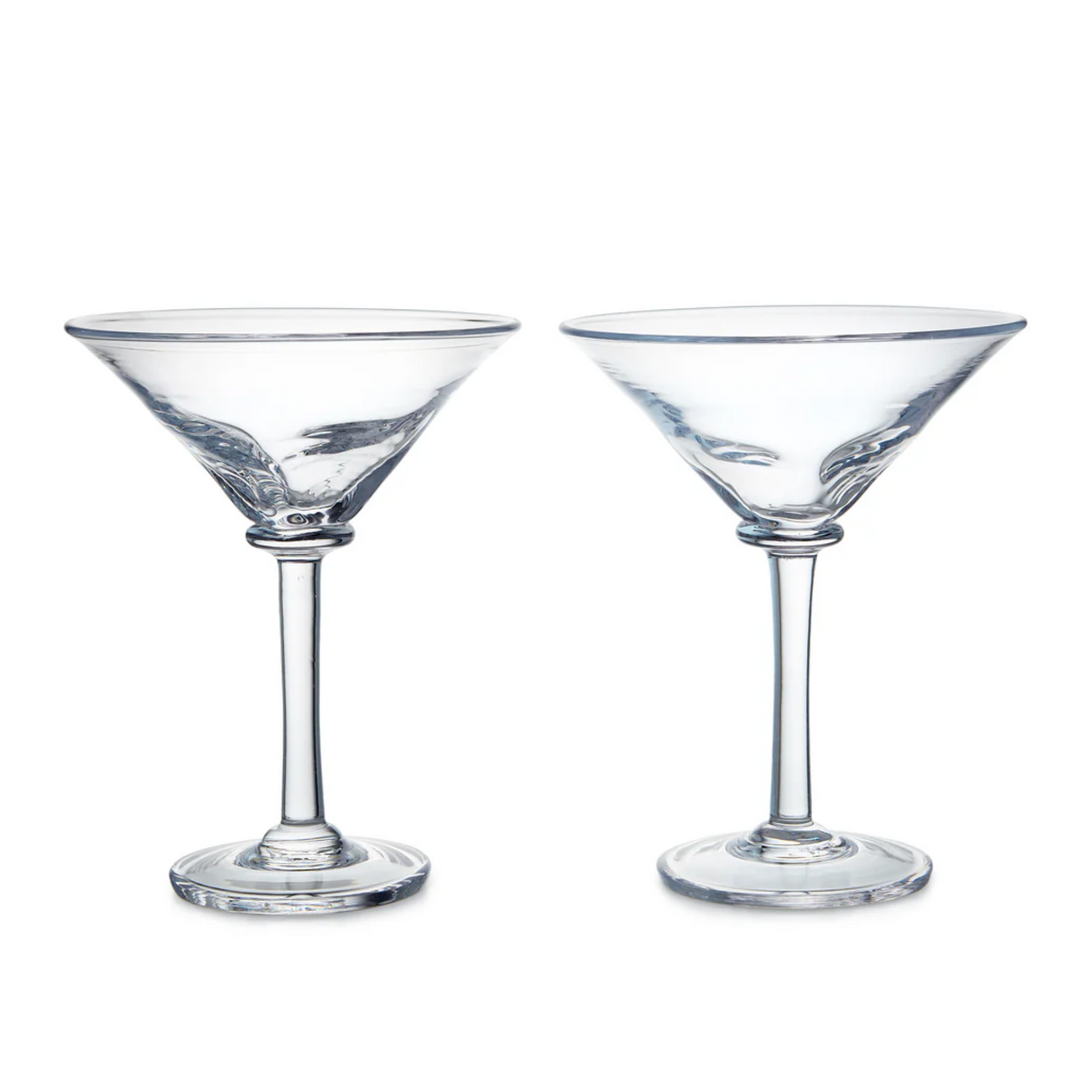 Woodbury Martini Glass Set Of 2 By Simon Pearce