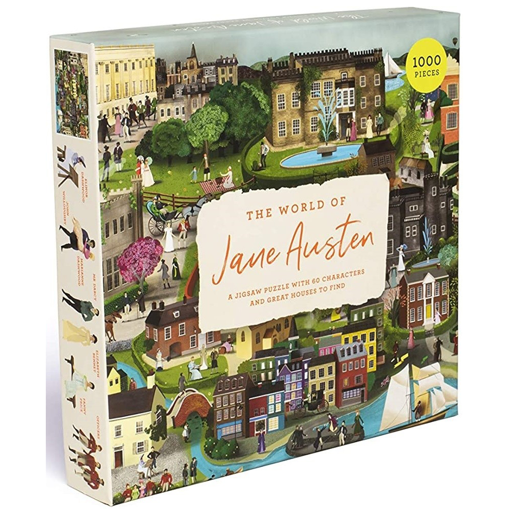 The World Of Jane Austen 1000 Piece Puzzle