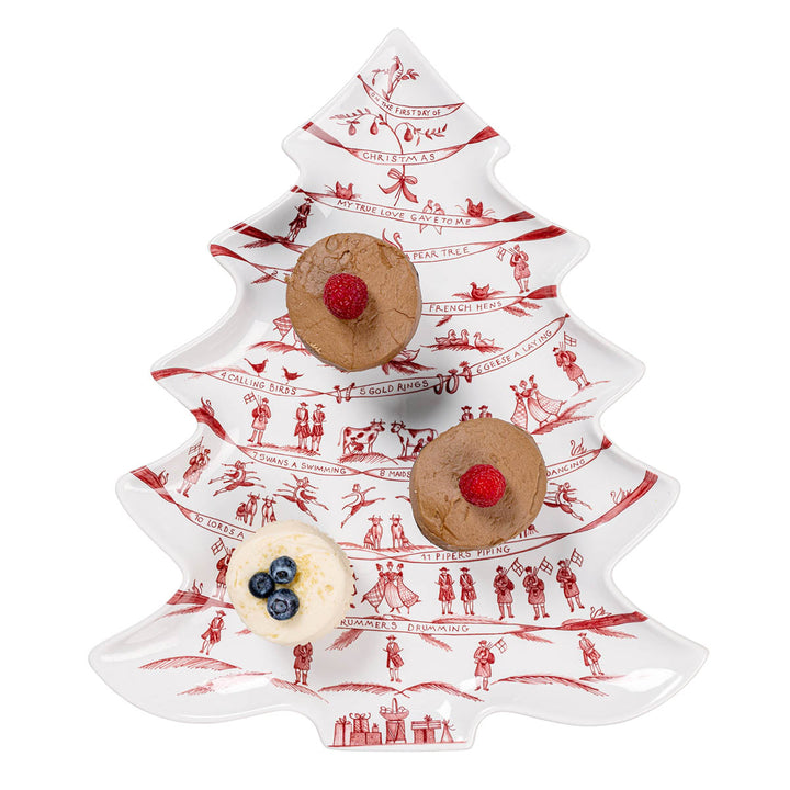 Juliska Winter Frolic 12 Days Of Christmas Tree Platter
