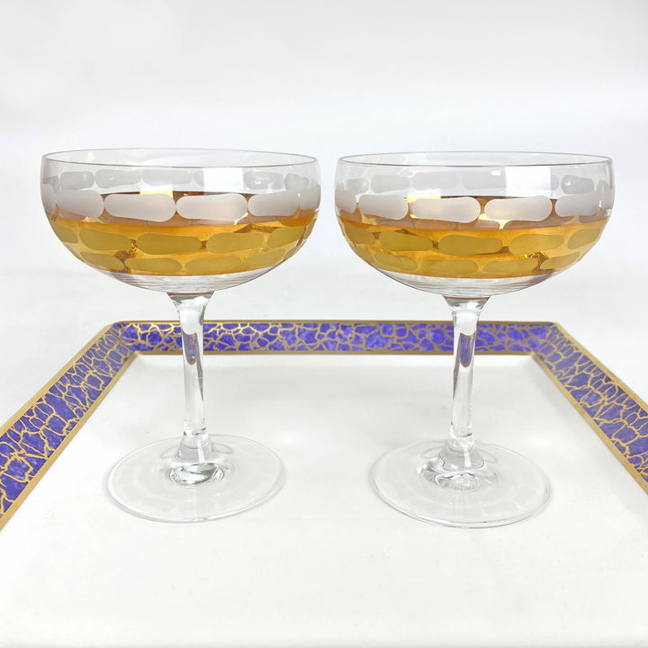 Truro Gold Champagne Glass Sets By Michael Wainwright