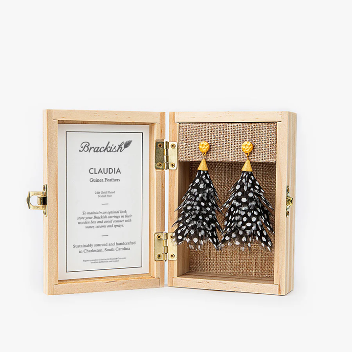 Claudia Statement Earrings By Brackish