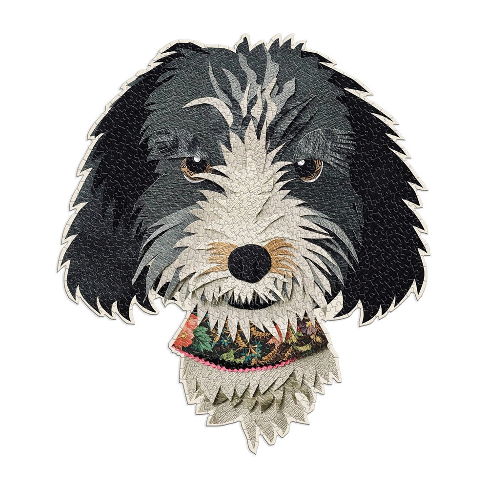 Paper Dog -Shaped- 750 Piece Puzzle