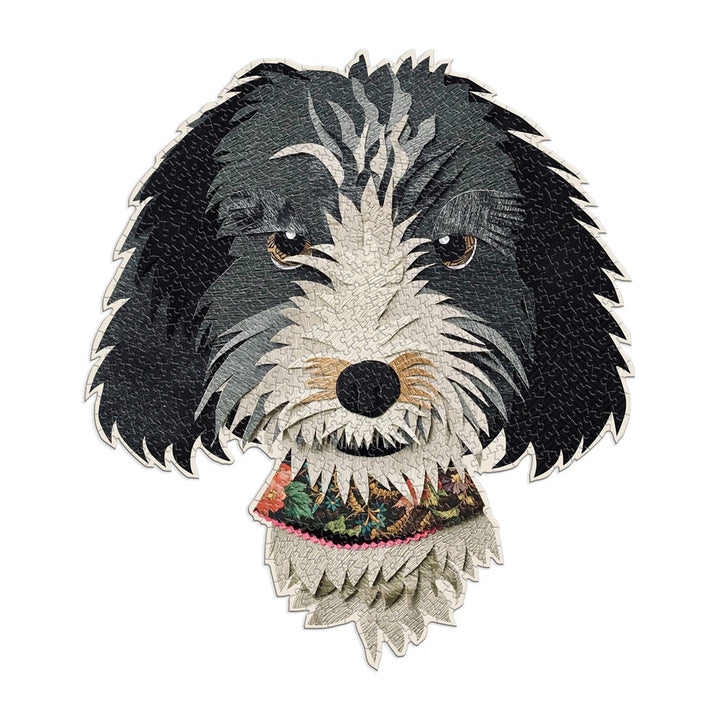 Paper Dog -Shaped- 750 Piece Puzzle