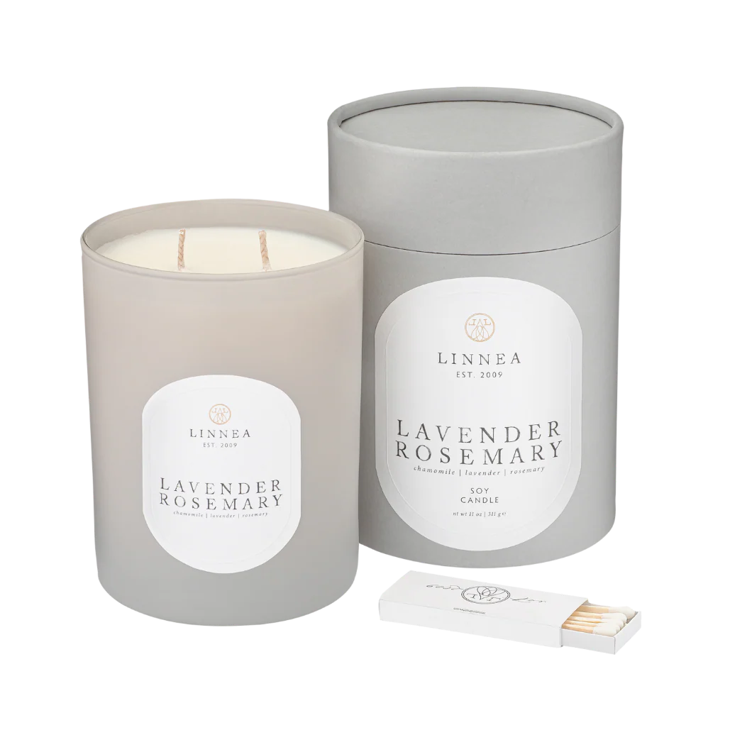 Lavender Rosemary 2-Wick Candle 11oz