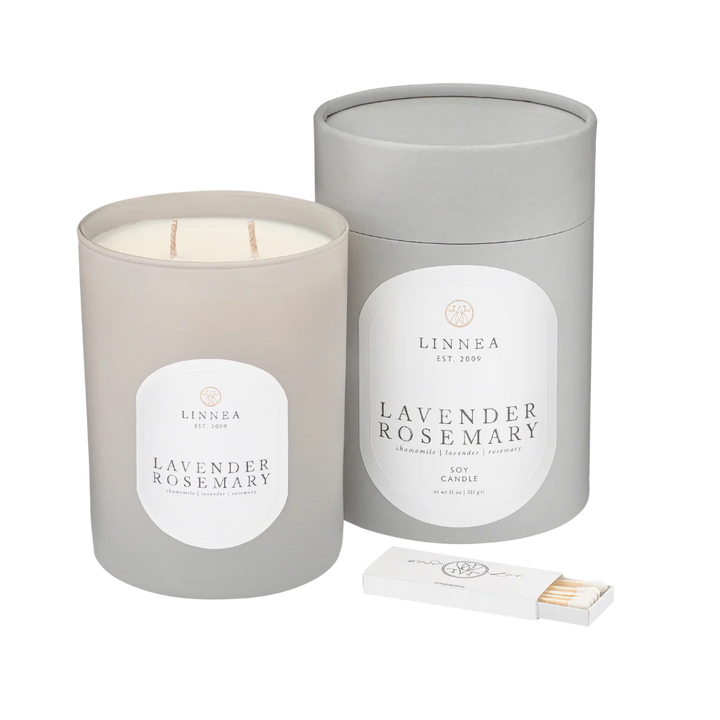 Lavender Rosemary 2-Wick Candle 11oz