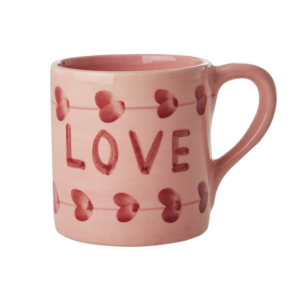 Hand Painted Mug - Love