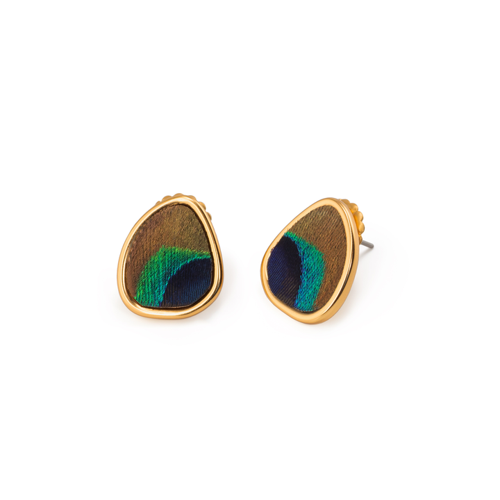 Yuka Stud Earrings By Brackish