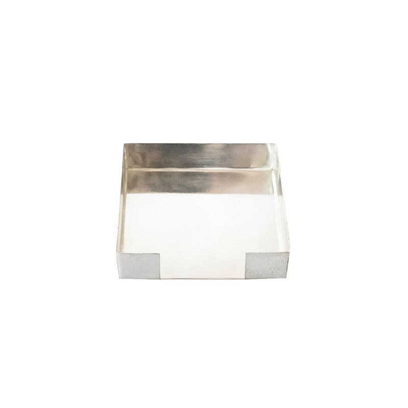 Cocktail Napkin Holder Silver