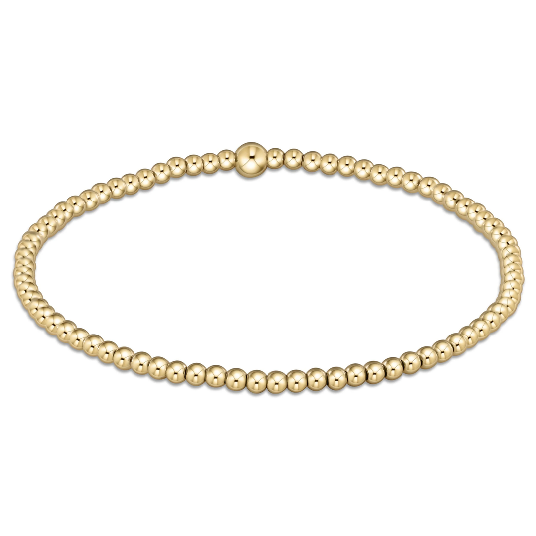 Classic Gold 2.5mm Bracelet Extends