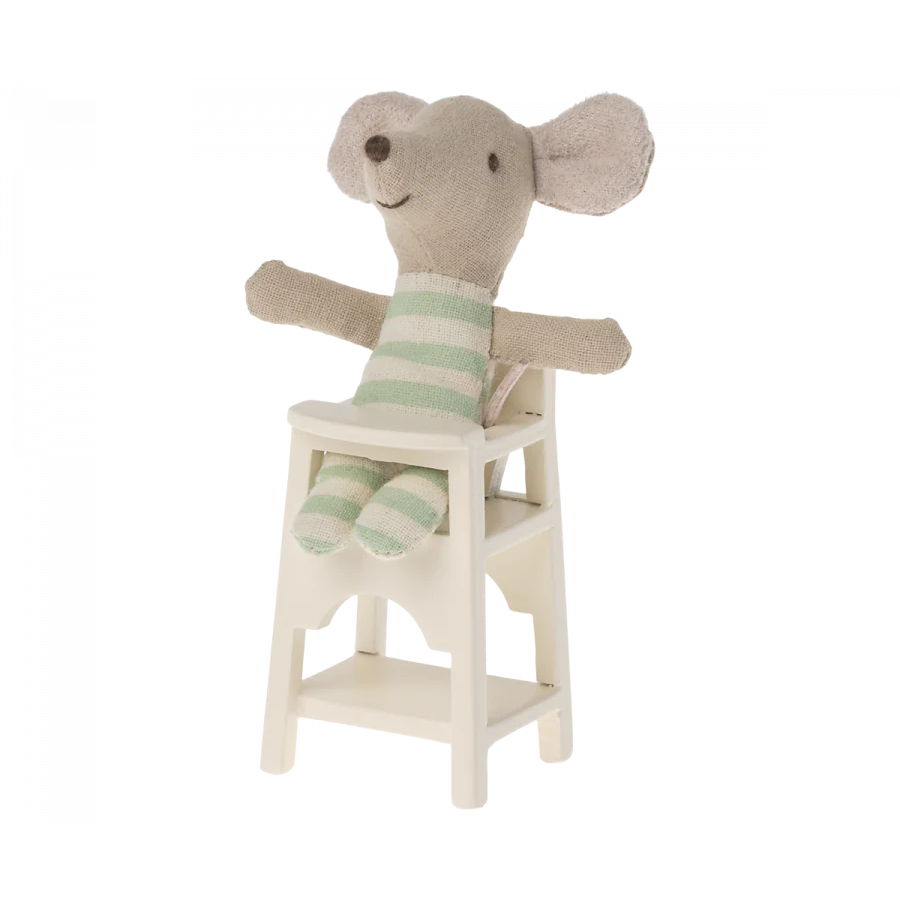 Maileg - High Chair Off White