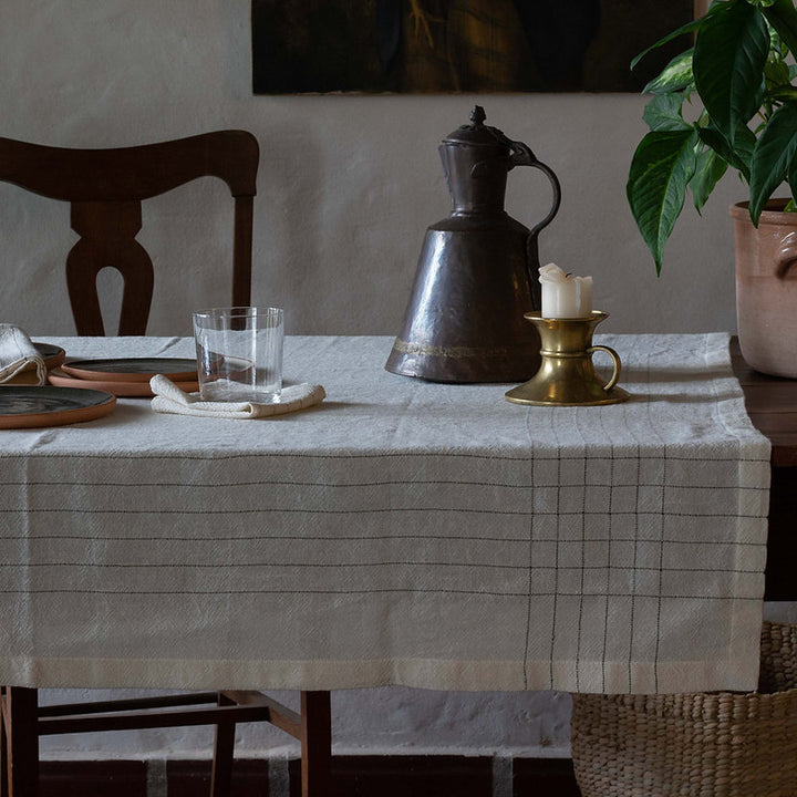 Raya Tablecloth Moss 60" x 90"