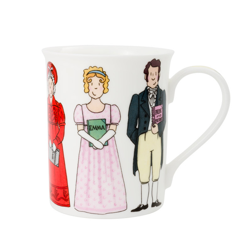 Jane Austen Characters Mug