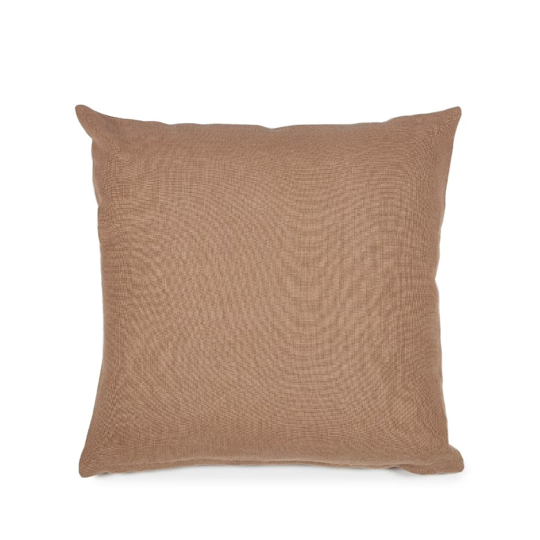 Libeco Hudson Solid Linen Pillow Cinnamon 20" x 20"
