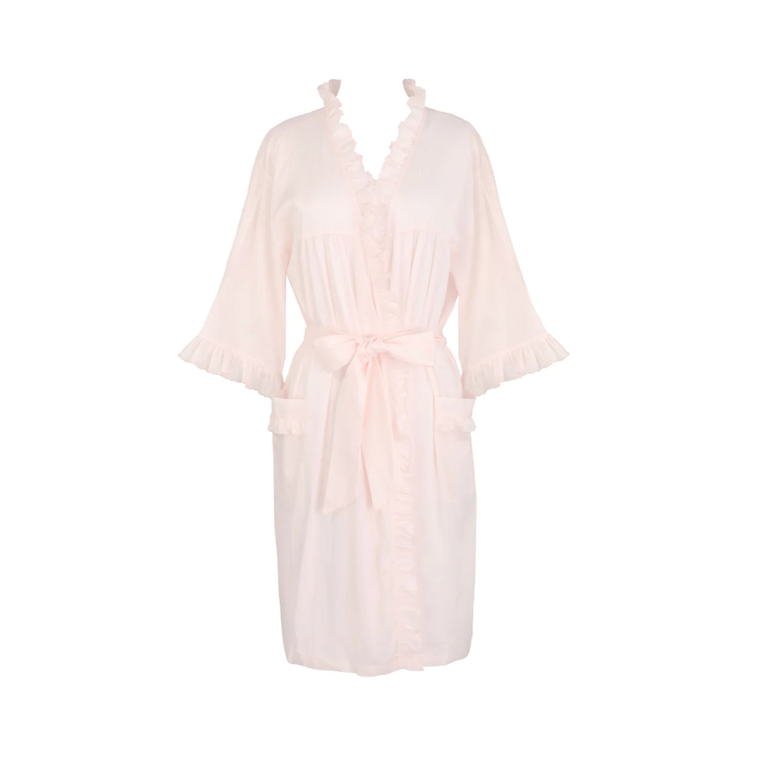 Julia Cotton Robe Pink