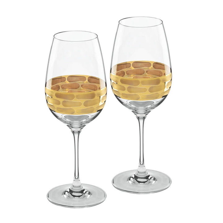 Truro Gold Wine Glass Sets By Michael Wainwright