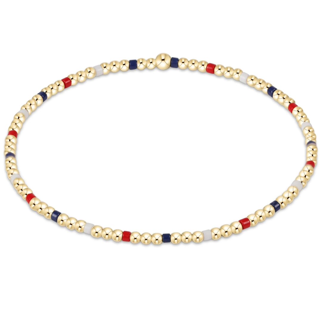 Hope Sincerity 2mm Bracelet - Firecracker