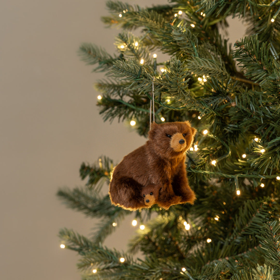 Momma Bear &amp; Cub Ornament