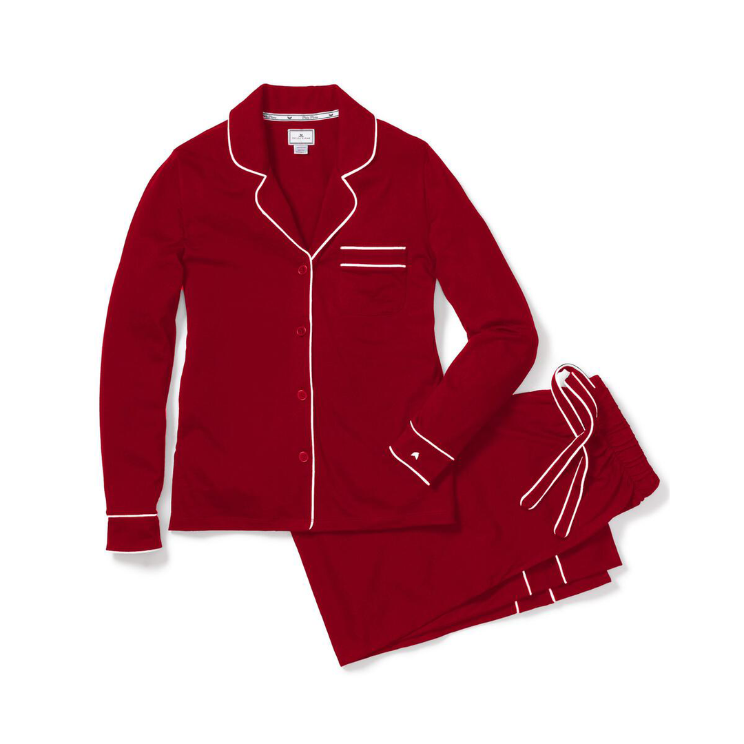 Luxe Pima Pajama Set Bordeaux Astaire