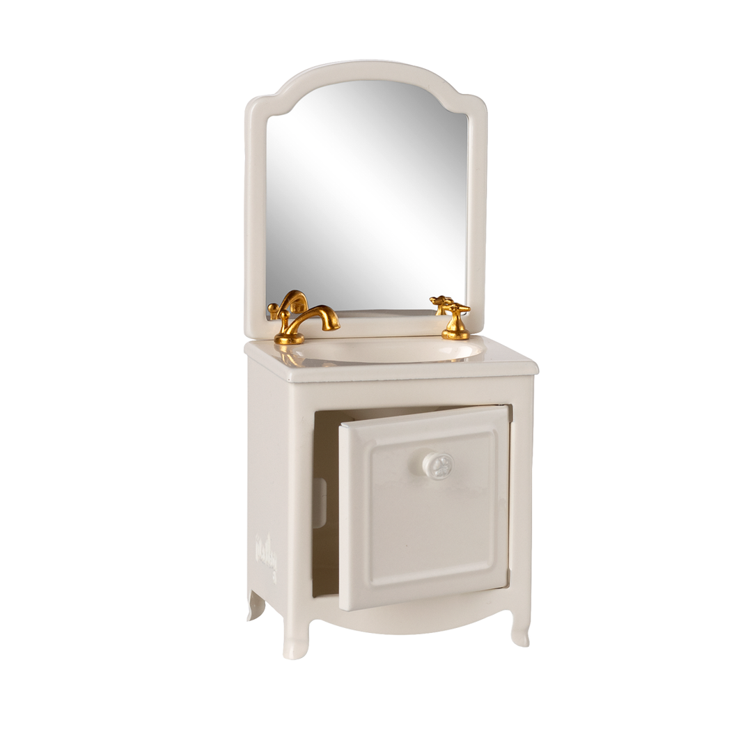 Maileg - Sink Dresser, Mouse - Off White