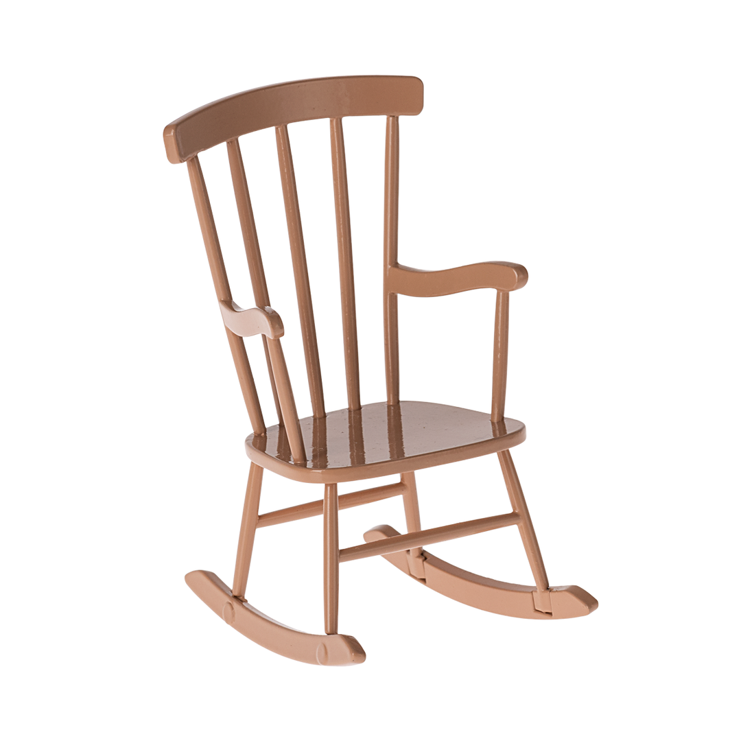 Maileg - Rocking Chair, Mouse Dark Powder