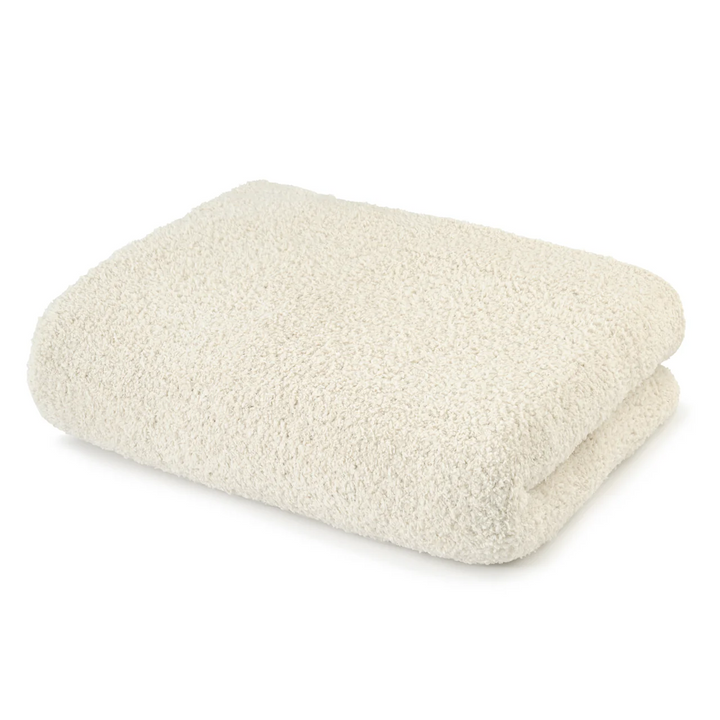 Chenilla Solid Throw In Linen