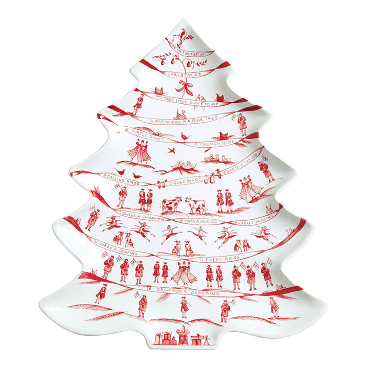 Juliska Winter Frolic 12 Days Of Christmas Tree Platter