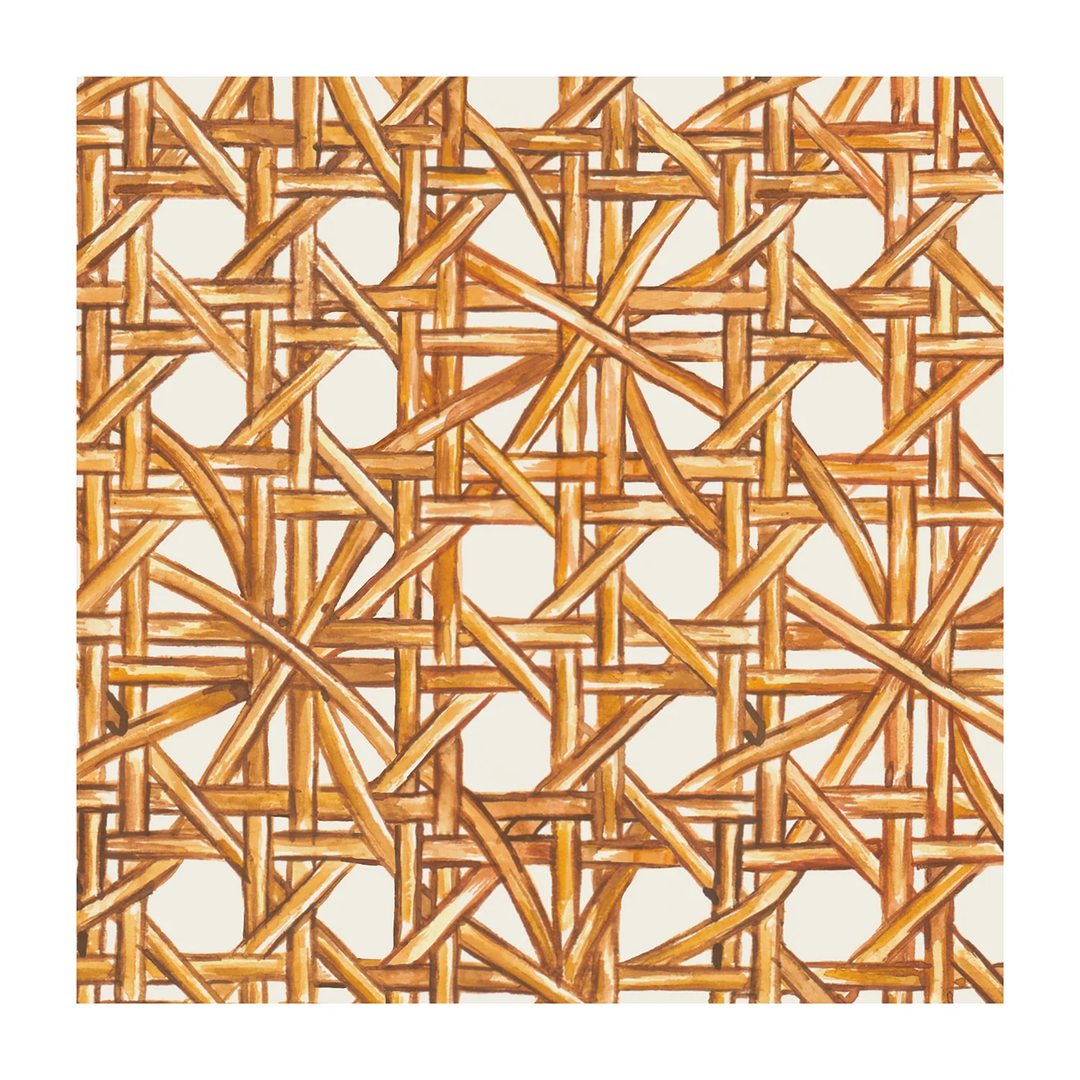 Rattan Weave Paper Cocktail Napkins Pack Of 20