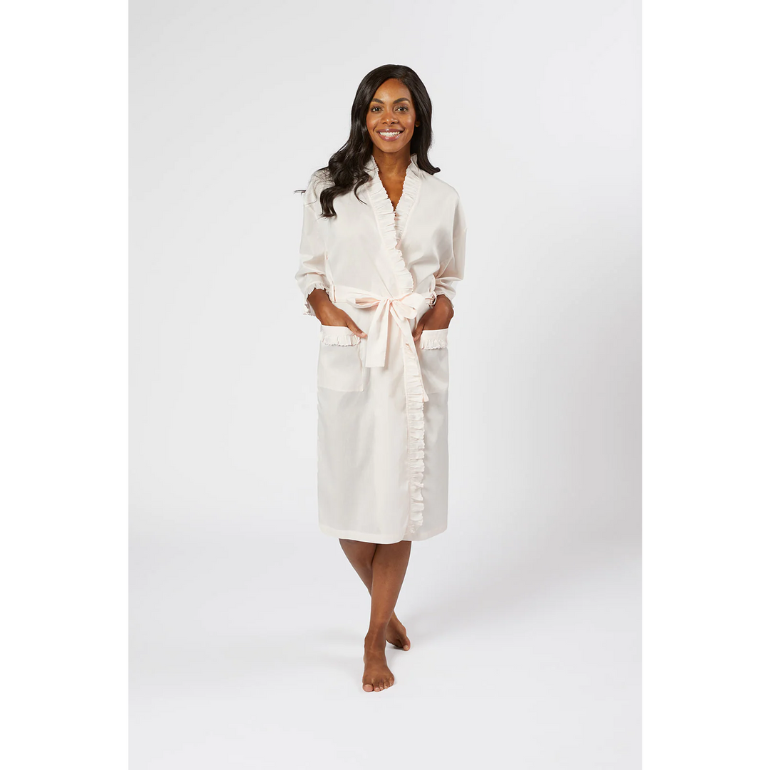 Julia Cotton Robe Pink