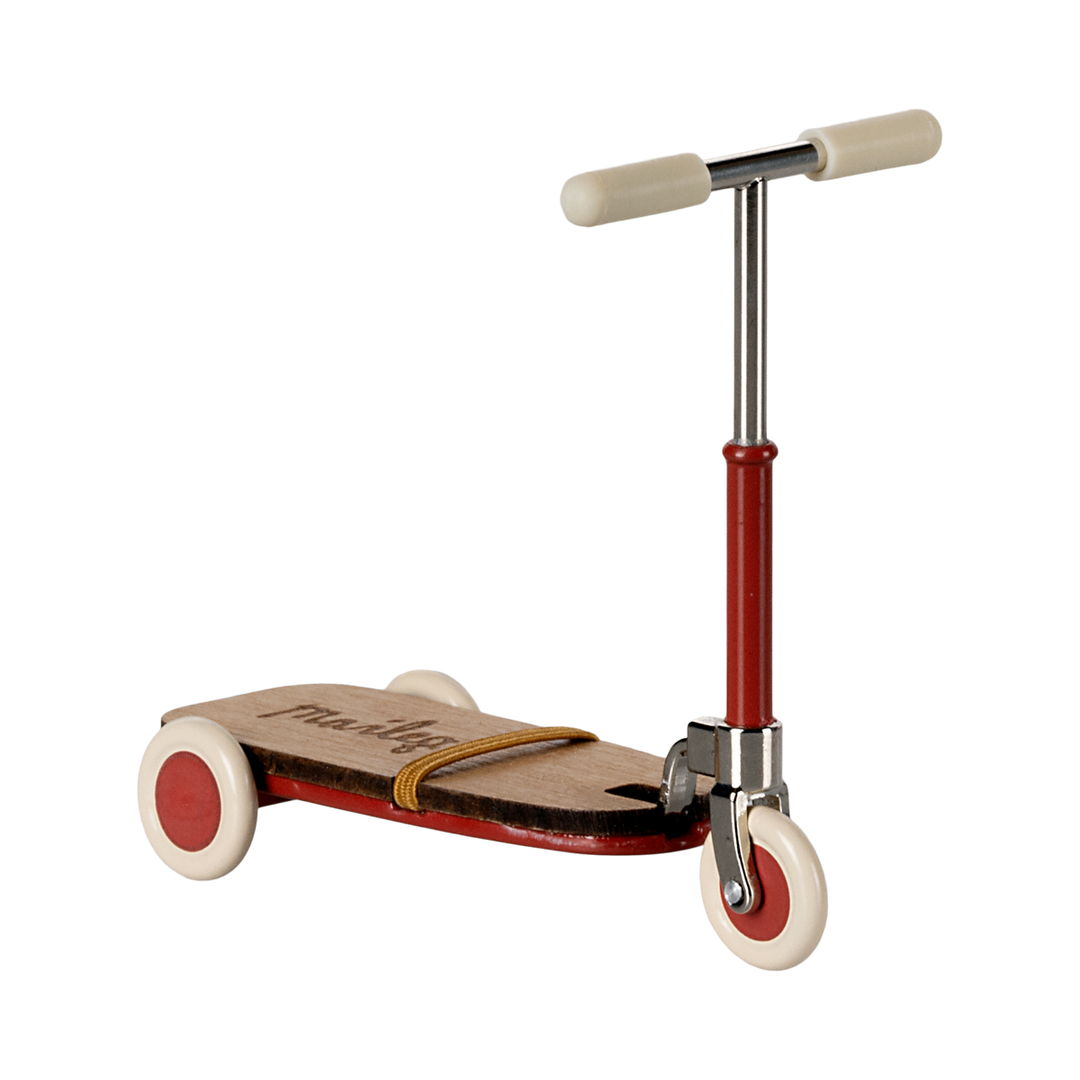 Maileg - Kick Board, Mouse - Red