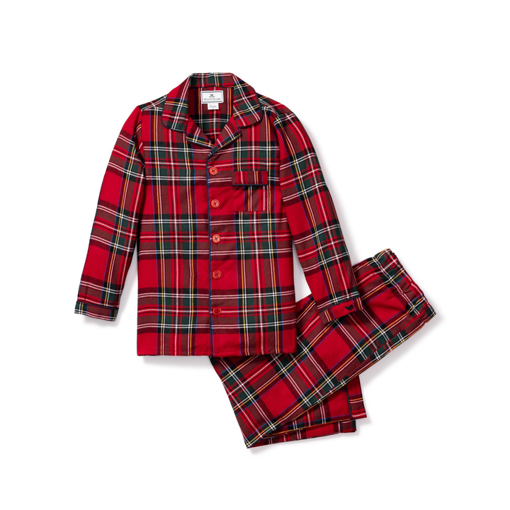 Kid's Brushed Cotton Pajama Set Imperial Tartan