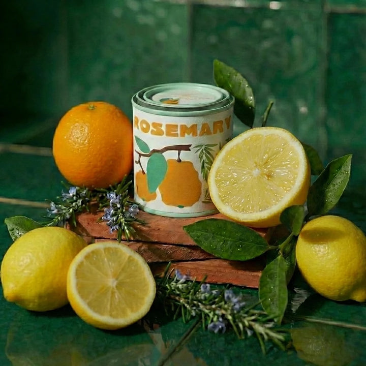 Rosemary + Citrus Zest Candles