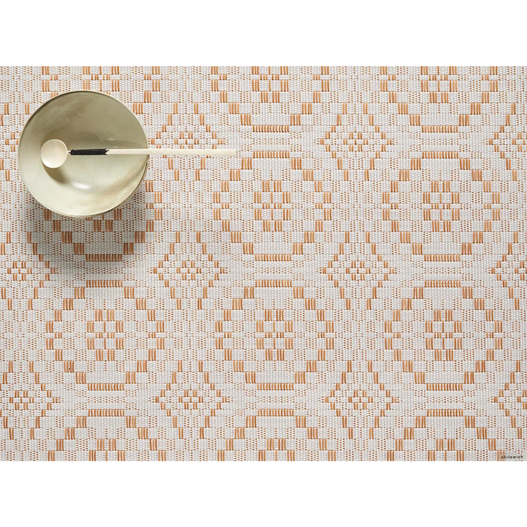 Overshot Placemat Butterscotch