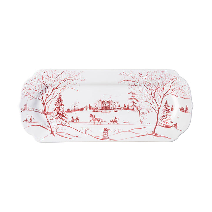 Juliska Winter Frolic Country Estate Hostess Tray