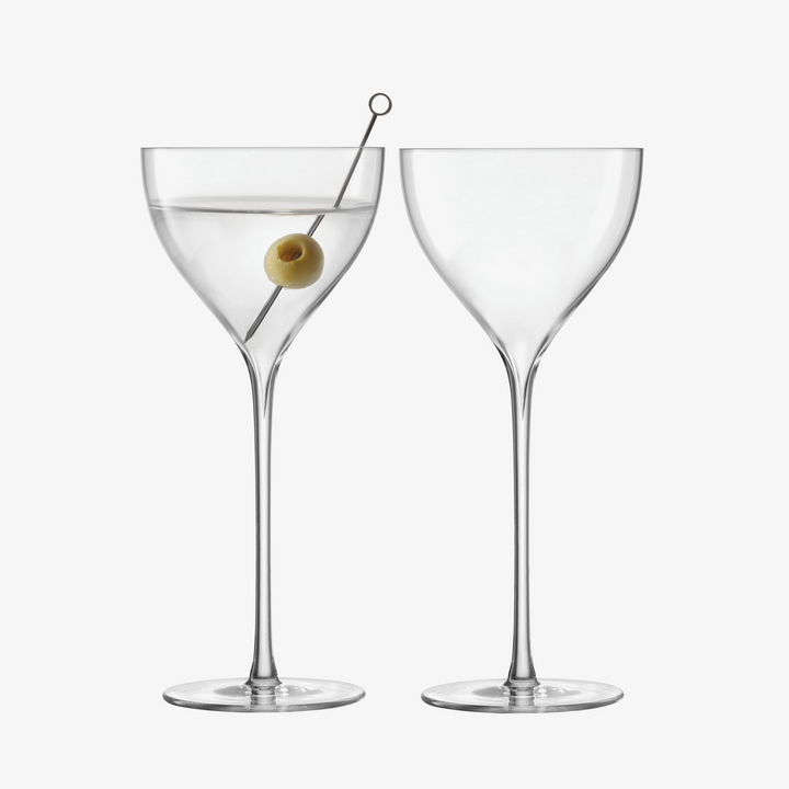 Savoy Nick & Nora Glasses Set Of Two