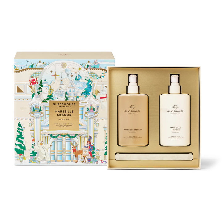 Glasshouse Marseille Memoir Gardenia Hand Care Duo Limited Edition