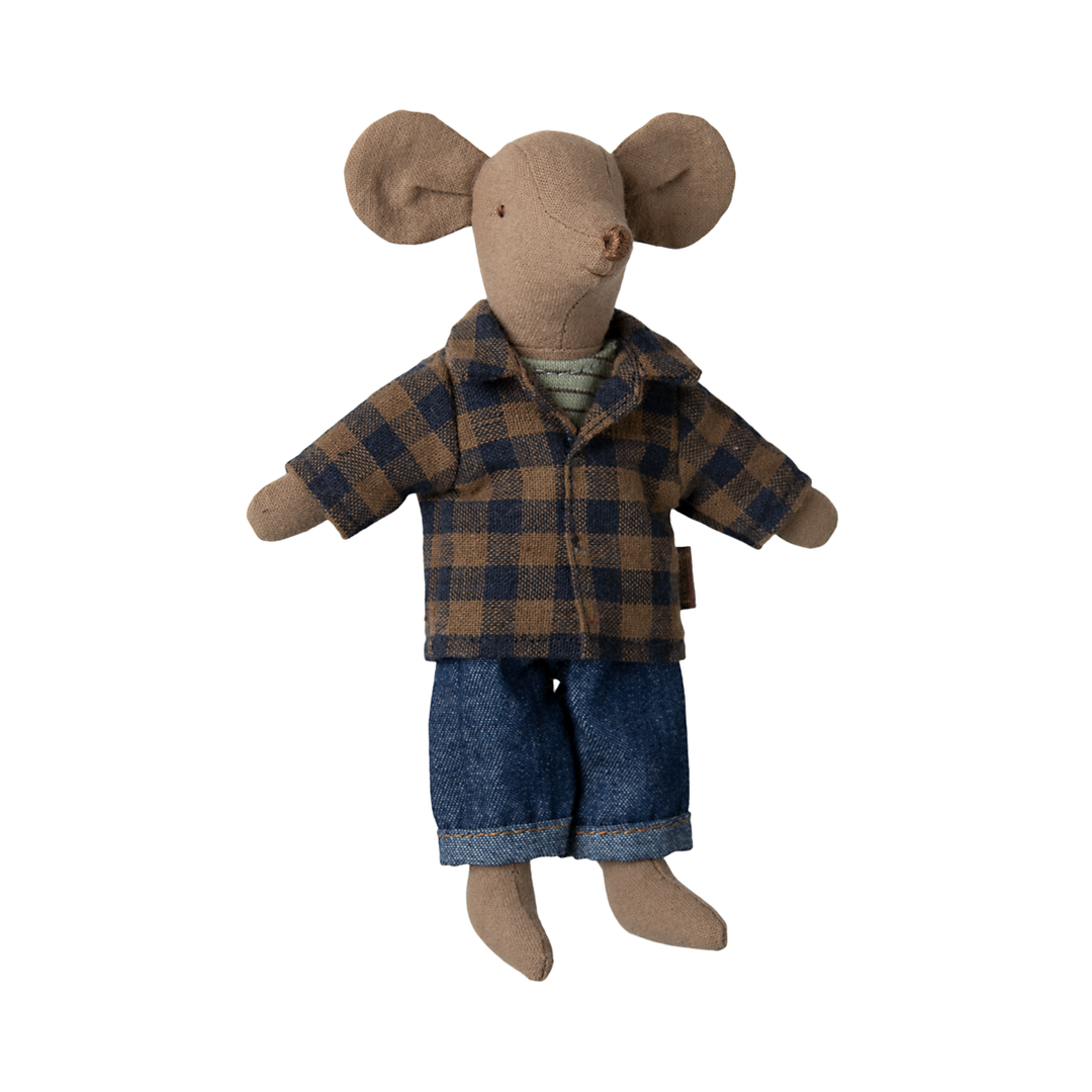 Maileg - Dad Mouse - Light Brown