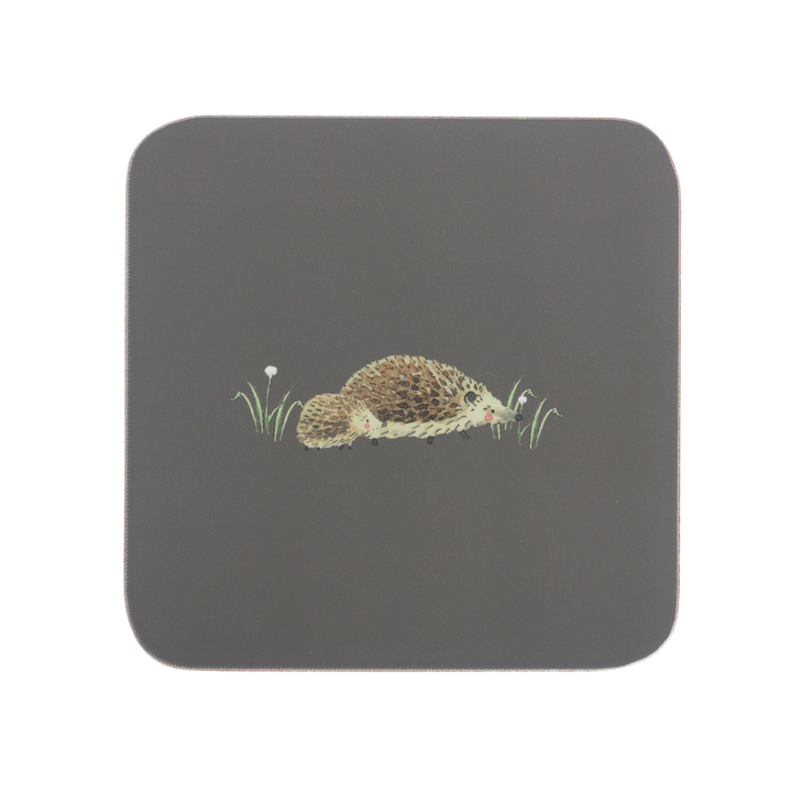 Hedgehogs Coasters Set Of Four