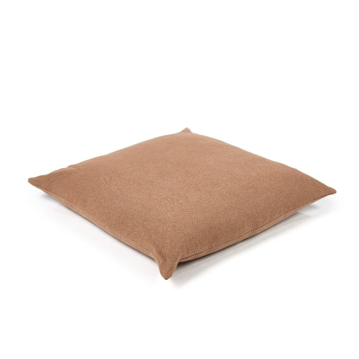 Libeco Hudson Solid Linen Pillow Cinnamon 20" x 20"
