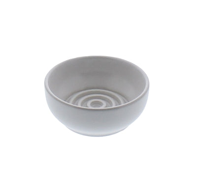 Ceramic Soap Dish with Raised Rings
