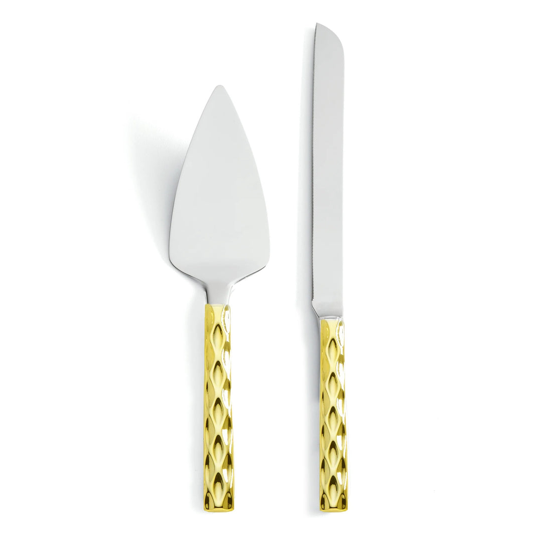 Truro Gold Server Sets By Michael Wainwright