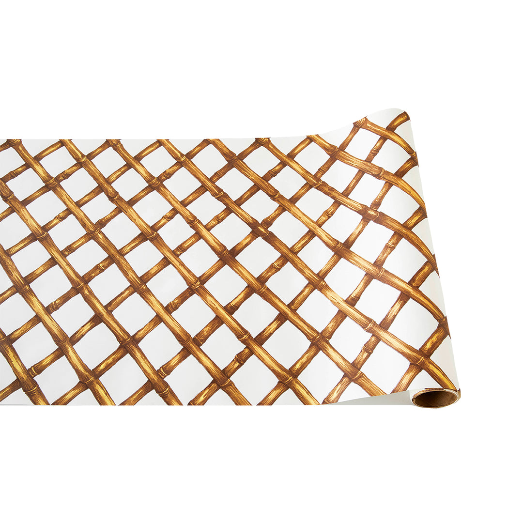 Bamboo Lattice Paper Table Runner