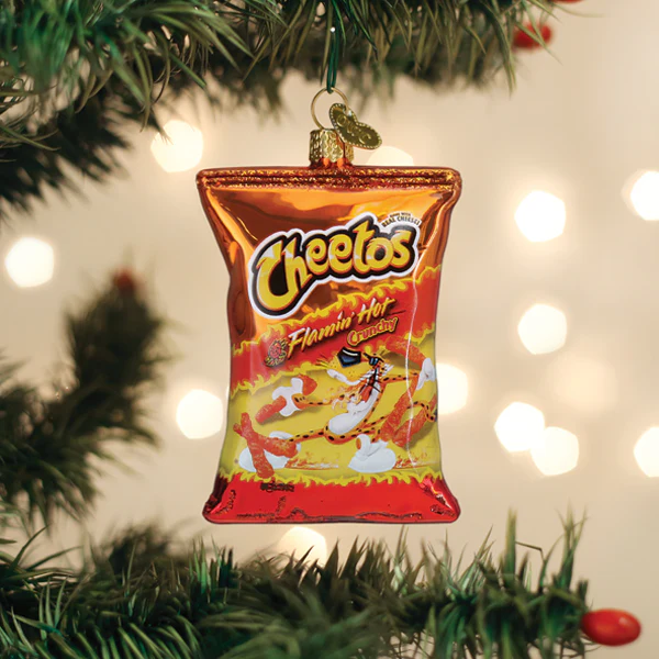 Flamin Hot Cheetos Ornament