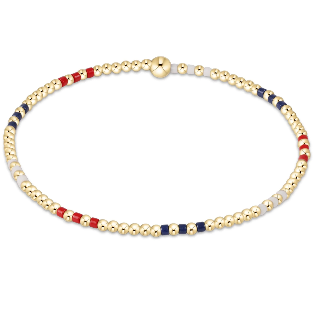 Hope Joy 2mm Bracelet - Firecracker