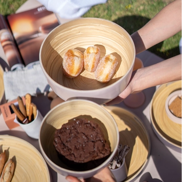BEBB Biodegradable Bamboo Bowl Set Of Two