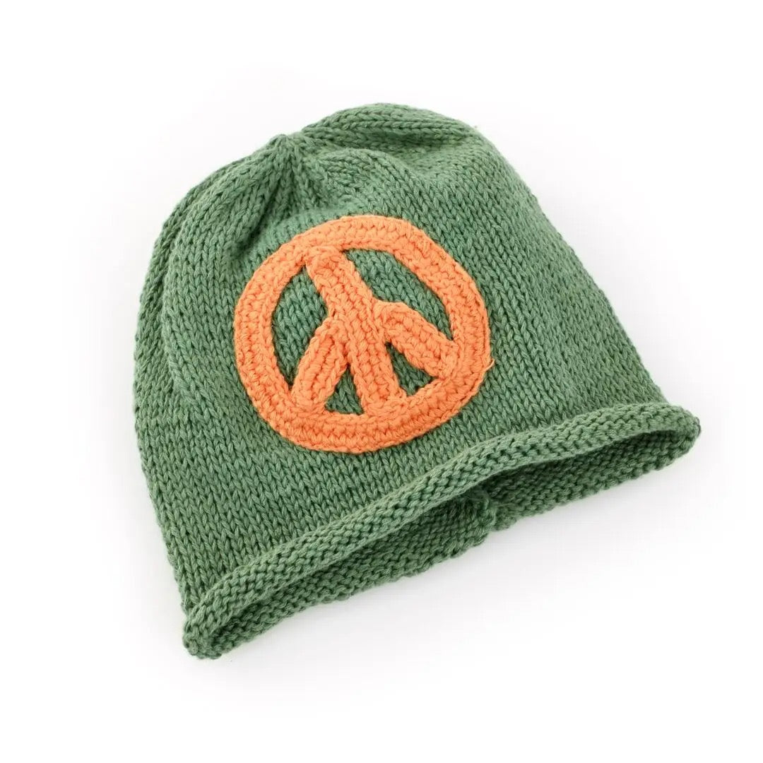 Peace Soft Hat Khaki 0-6M
