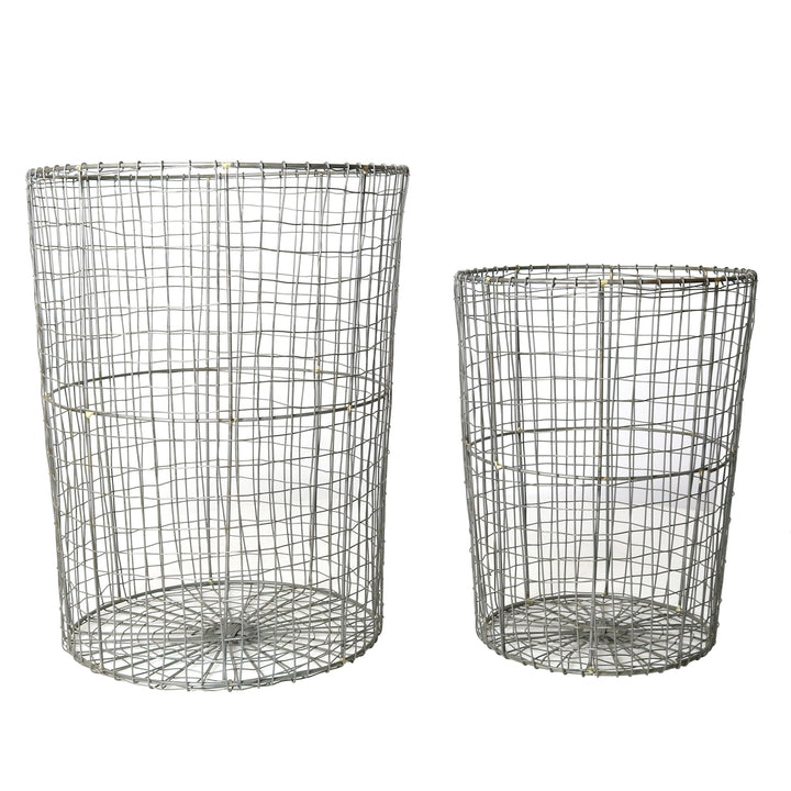 Soren Tapered Wire Baskets Set Of Two