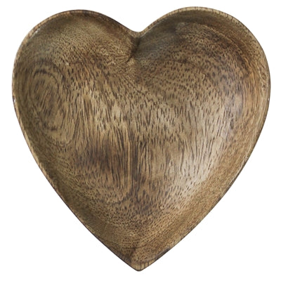 Mango Wood Heart Tray