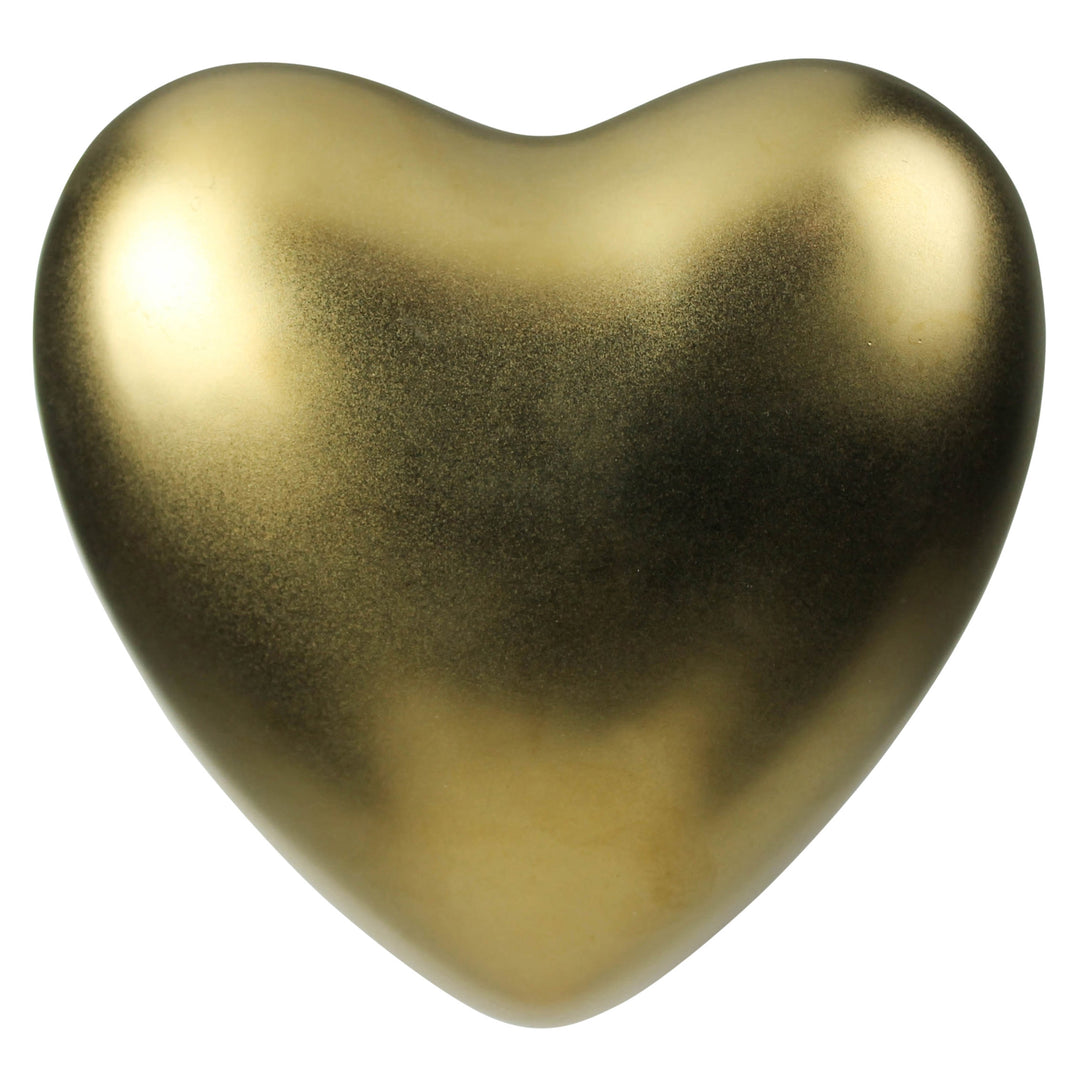 Heart Ceramic Gold