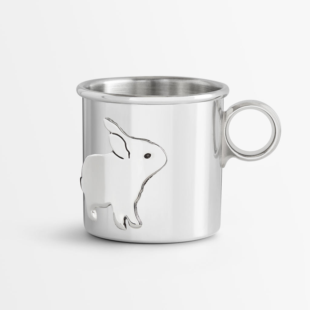 Pewter Baby Cup - Bunny