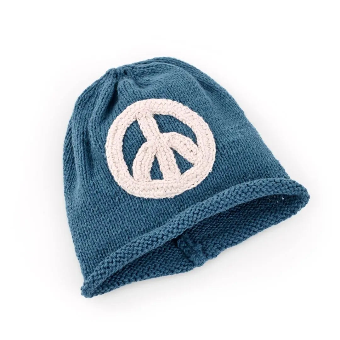 Peace Soft Hat Blue 0-6M